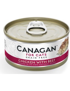 CANAGAN LATA DE POLLO CON TERNERA PARA GATOS - 75 GR 75 GR - 2