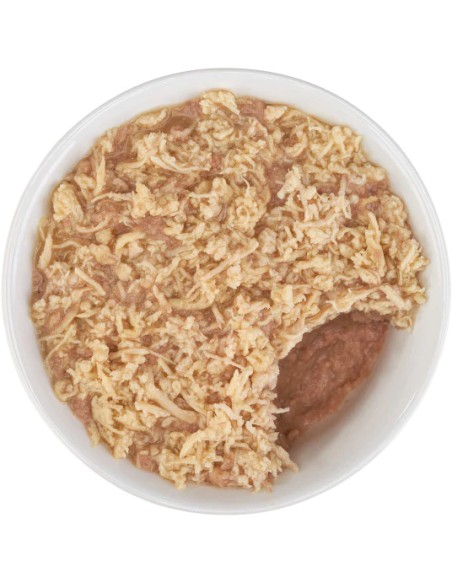 SCHESIR SILVER DOBLE TEXTURA MOUSSE&FILETES POLLO Y PATO PARA GATOS (12 UNIDADES) - 12 X 70 GR 12 X 70 GR - 3