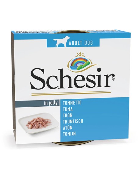 SCHESIR ATÚN PERRO EN GELATINA PARA PERROS (10 UNIDADES) - 10 X 150 GR 10 X 150 GR - 2