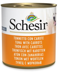 SCHESIR ATÚN Y ZANAHORIA EN GELATINA PARA PERROS (16 UNIDADES) - 16 X 285 GR 16 X 285 GR - 2
