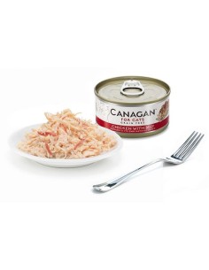 CANAGAN LATA DE POLLO CON TERNERA PARA GATOS - 75 GR 75 GR - 2 2