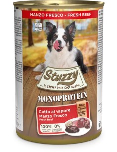 STUZZY BUEY MONOPROTEICO PARA PERROS 6 X 400 GR 1 X 400 GR 6 X 800 GR - 2