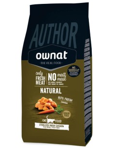 OWNAT AUTHOR CAT STERILIZED FRESH CHICKEN 1 5 KG 3 KG