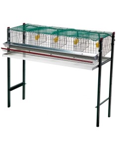 COPELE BATERÍA DE JAULAS PARA CODORNICES 4 DEPARTAMENTOS 