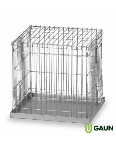 GAUN JAULA DE EXPOSICIÓN PALOMAS 42X42X40 CM - 2