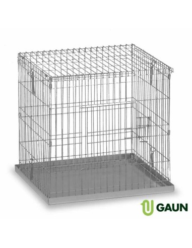 GAUN JAULA DE EXPOSICIÓN PALOMAS 62X62X60 CM - 2