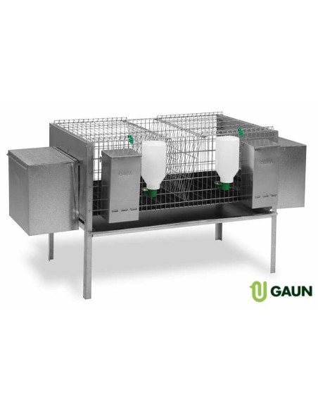 GAUN JAULA CONEJOS EUROPA 2 NIDOS - 2