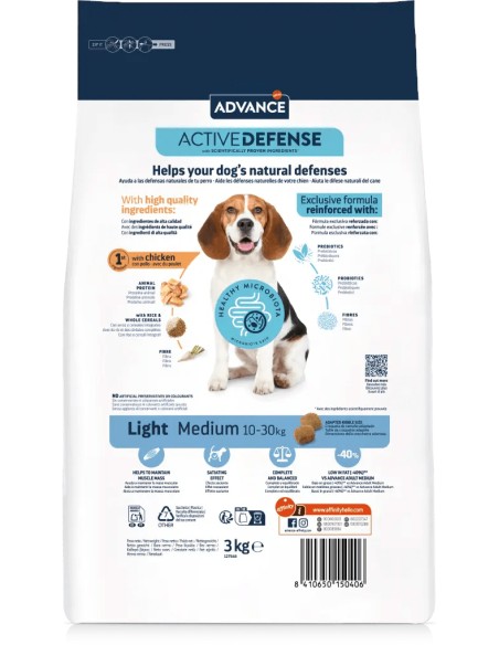 AFFINITY ADVANCE LIGHT MEDIUM 3 KG 12 KG - 3