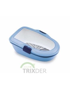 TRIXIE BANDEJA GATOS FURBA AZUL 39X22X59 CM - 2