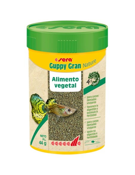 SERA GUPPY GRAN NATURE 100 ML (44 GR) - 2