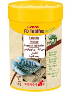 SERA FD TUBIFEX NATURE - 100 ML (12 GR) 100 ML (12 GR) - 2