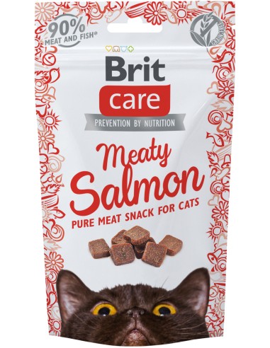 BRIT CARE CAT SNACK MEATY SALMON - 50 GR 50 GR - 2