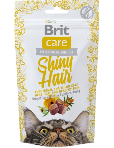 BRIT CARE CAT SNACK SHINY HAIR - 50 GR 50 GR - 2