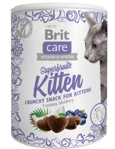 BRIT CARE CAT SNACK SUPERFRUITS KITTEN - 100 GR 100 GR - 2