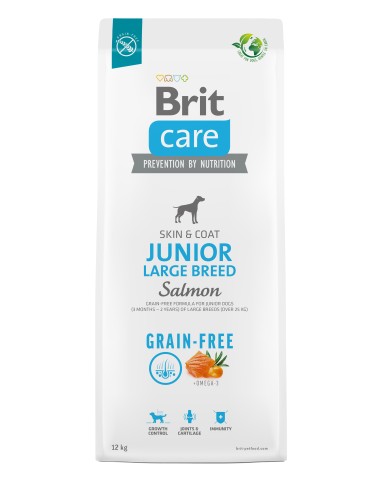 BRIT CARE DOG GRAIN-FREE JUNIOR LARGE BREED 3 KG 12 KG 1 KG - 2
