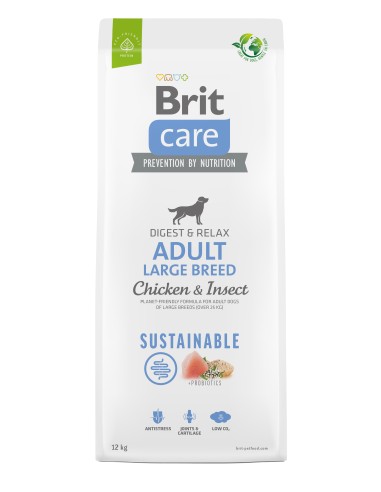 BRIT CARE DOG SUSTAINABLE ADULT LARGE BREED 3 KG 12 KG 1 KG - 2