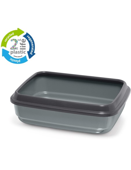 IMAC BANDEJA HIGIENICA GATO JERRY SECOND LIFE - 50 X 40 X 14,5 CM GRIS 50 X 40 X 14 5 CM - 2