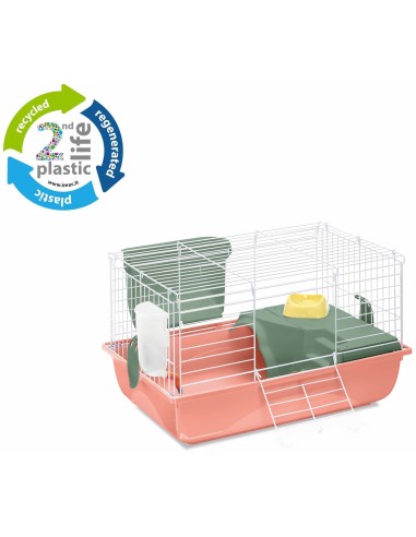 IMAC JAULA ROEDORES RONNY 60 SECOND LIFE CORAL - 60,5 X 40,5 X 36 CM 60 5 X 40 5 X 36 CM - 2