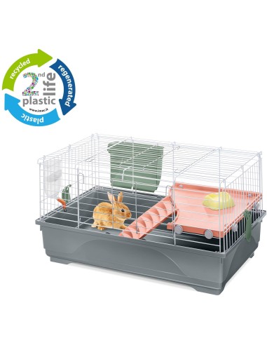 IMAC JAULA ROEDORES RONNY 80 SECOND LIFE - 80 X 48,5 X 42 CM 80 X 48 5 X 42 CM - 2