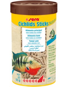 SERA CICHLIDS STICKS NATURE 250 ML (52 GR) - 2