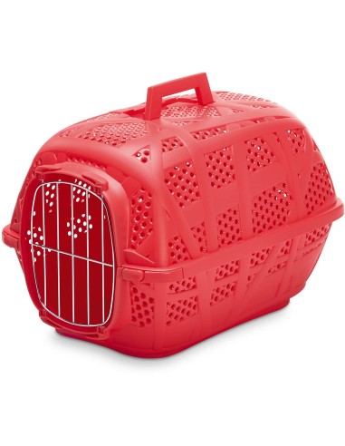 IMAC TRANSPORTÍN CARRY SPORT METAL - 50,5 X 44,5 X 35 CM ROJO 50 5 X 44 5 X 35 CM - 2