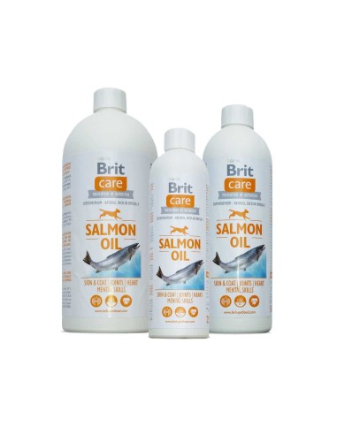 BRIT ACEITE CARE SALMON OIL 1 LITRO 500 ML 250 ML - 2