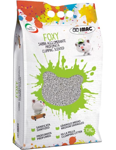 IMAC FOXY ARENA BLANCA GRANO GRUESO (1 - 5MM) - 10 KG 10 KG - 2