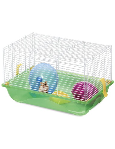 IMAC JAULA HÁMSTER CRICETI 2 MIX COLOR - 45 X 30,5 X 29 CM 45 X 30 5 X 29 CM - 4