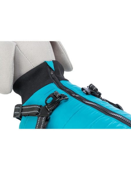 TRIXIE ABRIGO PONTIS AGUAMARINA CON ARNÉS XS (30 CM) S (40 CM) M (45 CM) S (33 CM) S (36 CM) XXS (24 CM) XS (27 CM) - 2