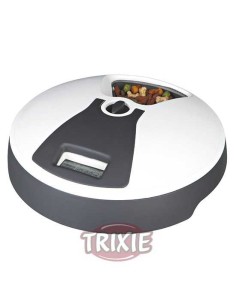 TRIXIE COMEDERO AUTOMÁTICO TX6 GRIS / BLANCO Ø32 X 10 CM ~ 6 X 240 ML - 2