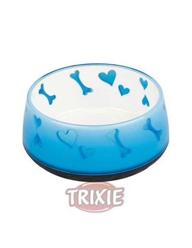 TRIXIE COMEDERO DE PLÁSTICO LOVELY GATOS Ø12 CM / 300 ML - 2