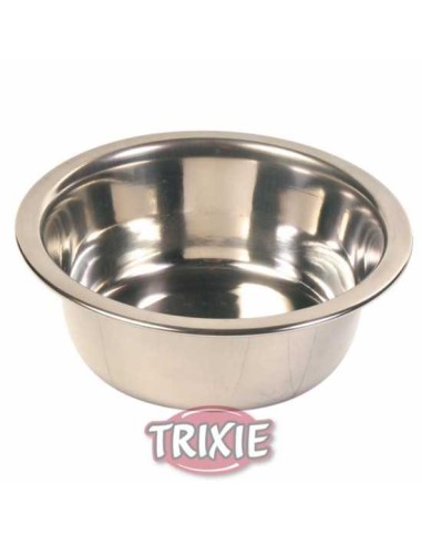 TRIXIE COMEDERO ACERO INOX Ø10 CM / 200 ML Ø12 CM / 450 ML Ø15 CM / 750 ML Ø21 CM / 1 4 LITROS Ø20 CM / 1 8 LITROS Ø24 CM  - 2