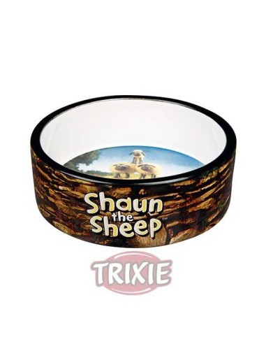 TRIXIE COMEDERO CERÁMICO SHAUN MARRÓN Ø12 CM ~ 300 ML - 2