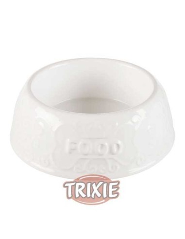 TRIXIE COMEDERO CERÁMICO MORADO BLANCO 0.3 L / Ø16 CM - 2