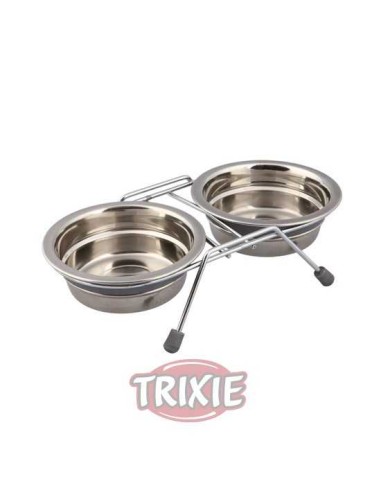 TRIXIE COMEDERO EAT ON FEET DOBLE 2 X Ø11 CM / 225 ML - 2
