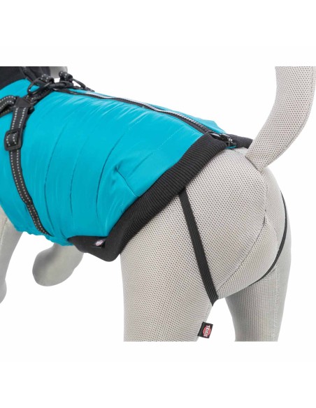 TRIXIE ABRIGO PONTIS AGUAMARINA CON ARNÉS XS (30 CM) S (40 CM) M (45 CM) S (33 CM) S (36 CM) XXS (24 CM) XS (27 CM) - 4