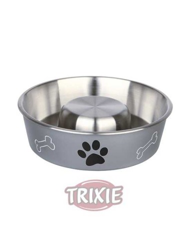 TRIXIE COMEDERO PLÁSTICO SLOW FEED 1.4 L / Ø21 CM - 2