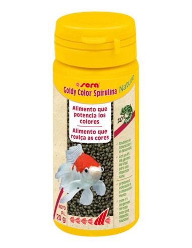 SERA GOLDY COLOR SPIRULINA 50 ML (20 GR) - 2