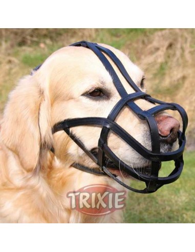 TRIXIE BOZAL CON CINTAS DE CUERO NEGRO NEGRO NEGRO NEGRO NEGRO L (23 CM) L (24 CM) XL (26 CM) XL (29 CM) XL CORTO (31 CM) - 2