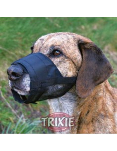 TRIXIE BOZAL NYLON CON MALLA COSIDA NEGRO NEGRO NEGRO NEGRO NEGRO M L S S-M L-XL - 2