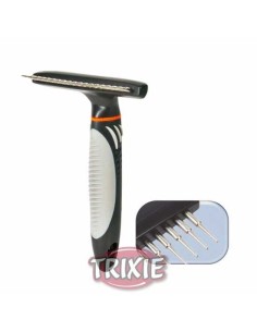 TRIXIE RASTRILLO METÁLICO PELO LARGO 10 X 15 CM - 2