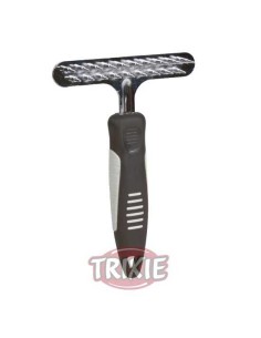 TRIXIE RASTRILLO METÁLICO 2 FILAS GRUESO GRUESO (11 X 15 CM) - 2