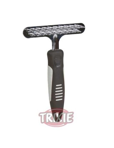 TRIXIE RASTRILLO METÁLICO 2 FILAS GRUESO GRUESO (11 X 15 CM) - 2