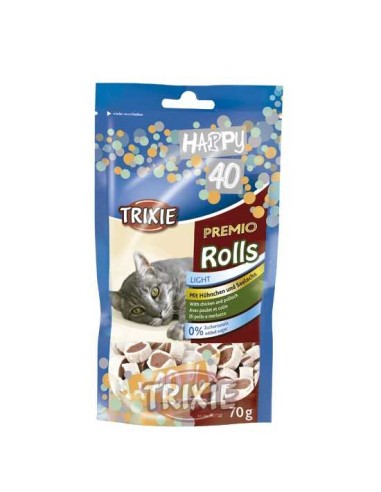 TRIXIE PREMIO ROLLS POLLO Y MERLUZA PARA GATOS - 50 GR 50 GR - 2
