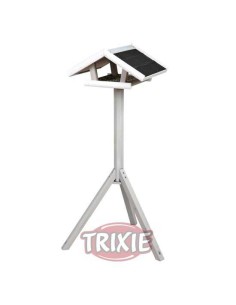 TRIXIE COMEDERO NATURA CON PIE GRIS / BLANCO 46 X 22 X 44 CM-1.15 M - 2