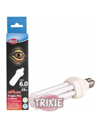 TRIXIE LÁMPARA UV-B TROPIC PRO COMPACT 6.0 23 W - 2