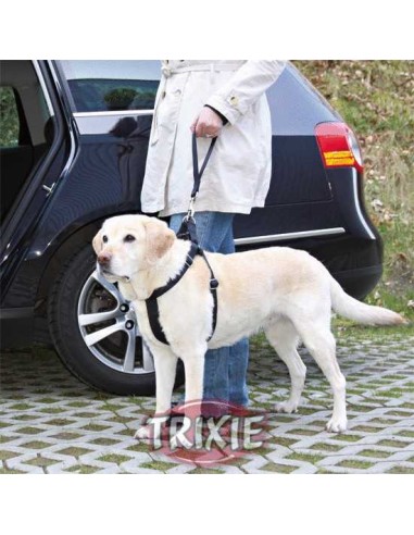 TRIXIE CORREA CORTA UNIVERSAL DE SEGURIDAD NEGRO 33 CM / 30 MM - 2