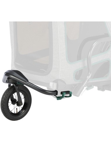 TRIXIE TRÁILER BICICLETA II GRIS / NEGRO / AMARILLO M (43 × 45 × 73 CM)