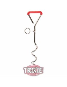 TRIXIE PIQUETA ENGANCHE AL SUELO GALVANIZADA Ø9 MM / 40 CM - 2