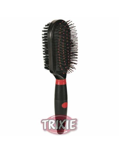 TRIXIE CEPILLO PERRO DE PLÁSTICO DOBLE CARA 6 X 24 CM - 2